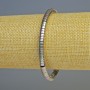 Hematite Rondelle Bracelet, Multicolor, Diameter 5×2 mm, Length 18 cm, Stretch