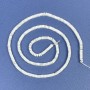 Kakholong Beads Square Rondel 2.5×1 mm on a Thread, Length 39 cm+