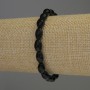 Agate Grain Bracelet, diameter 10x6 mm, length 18 cm, stretch