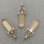 Cat's Eye Pendant Hexagonal Crystal Ball 8×31×41 mm+