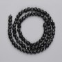 Tourmaline Faceted Cube Beads, 4x4 mm ± on Thread, 37 cm Length+
