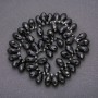 Beads Czech Crystal on a Thread - Butterfly Czech Crystal, diameter 10x18 mm (±), length 33 cm